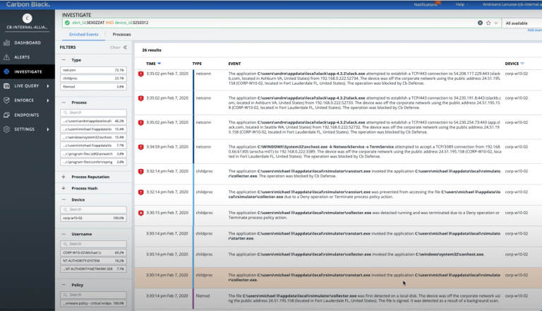 VMware Carbon Black Enterprise Protection