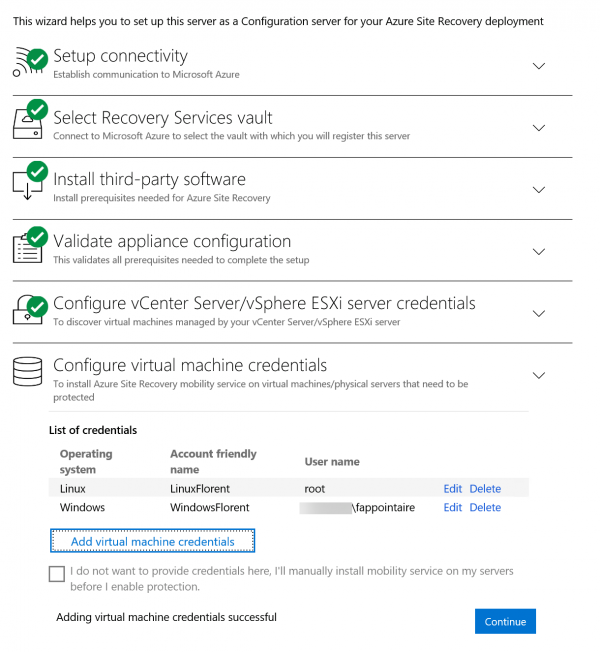 Use Azure Site Recovery to migrate to Azure from your VMWare environment