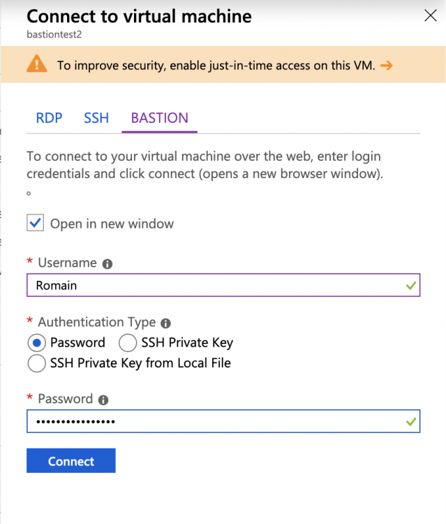 Pass or SSH private key