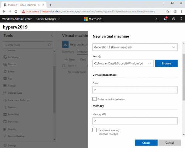 Microsoft releases Hyper-V Server 2019