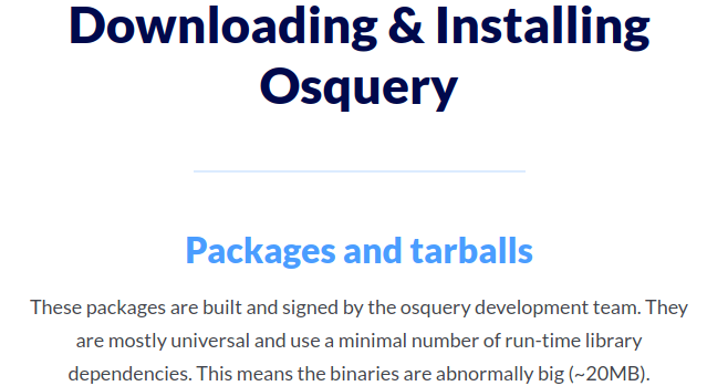 osquery software currently running by user