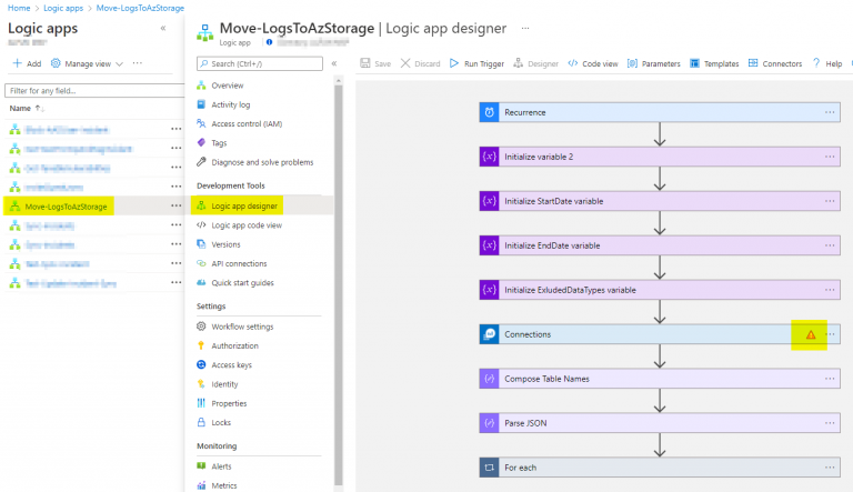 Move Microsoft Sentinel Logs to Long-Term Storage