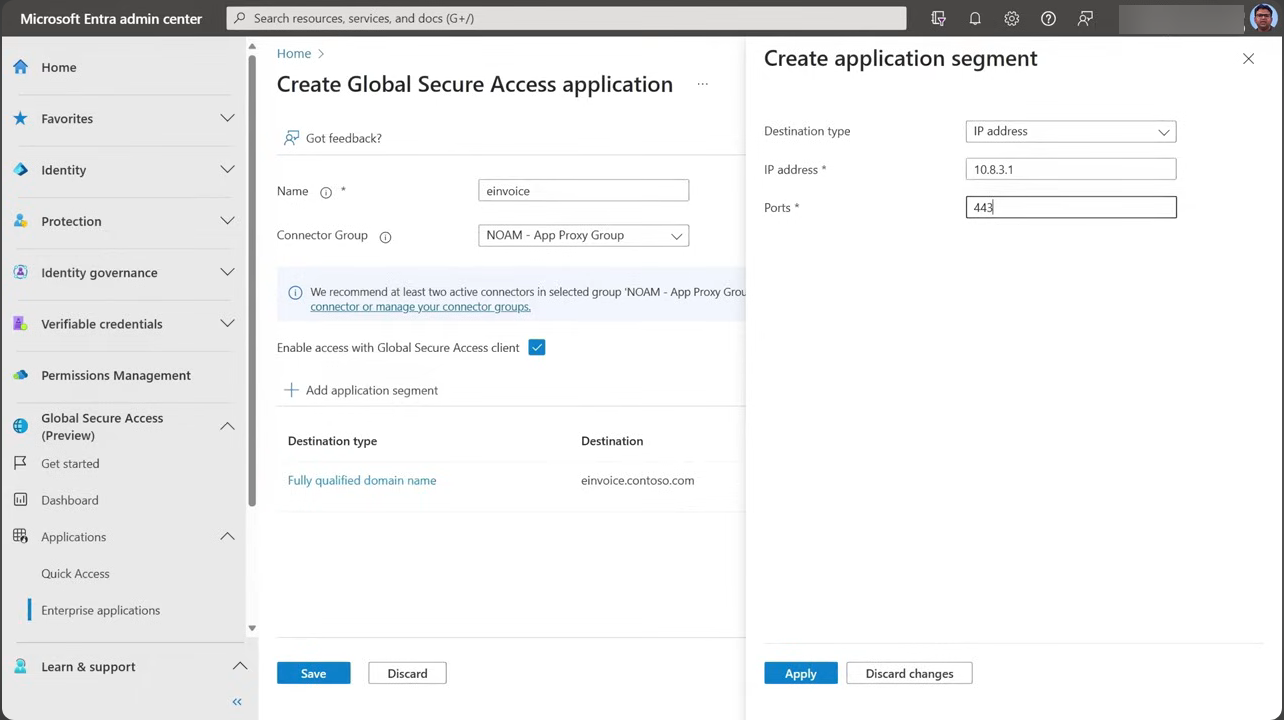 Azure Entra Private Access