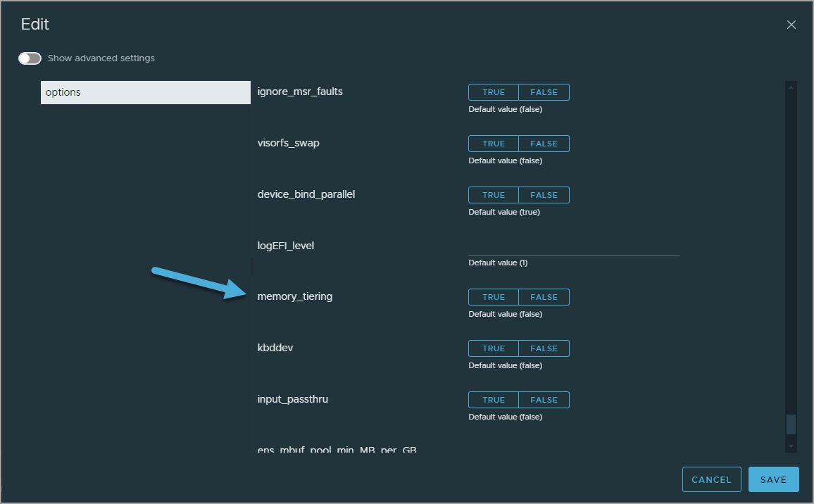 On the Draft tab, choose the method of creating a draft configuration for the cluster