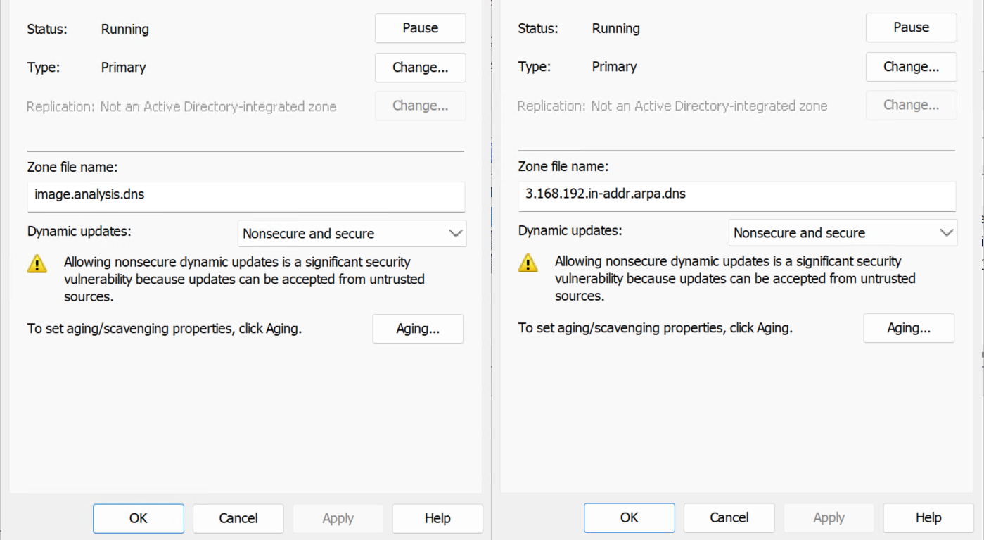 Install the DNS role