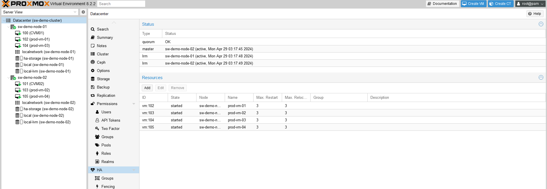 A screenshot of a computer Description automatically generatedWe need to add only production VMs and not add StarWind VSAN VMs