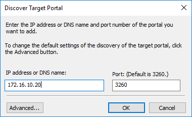 discover target portal partner