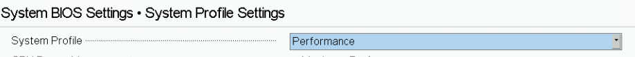 3.Set System Profile