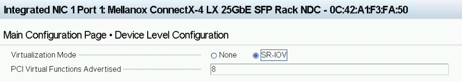 5.Enable SR-IOV