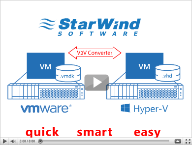 Starwind v2v converter как пользоваться